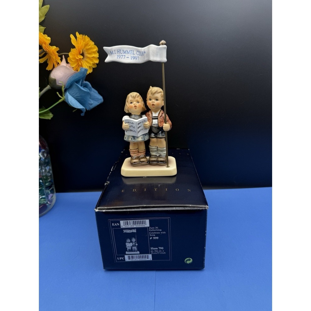 Hummel/Goebel Celebrate with Song‎ (Hum #790) Exclusive Edition W/Box & Papers